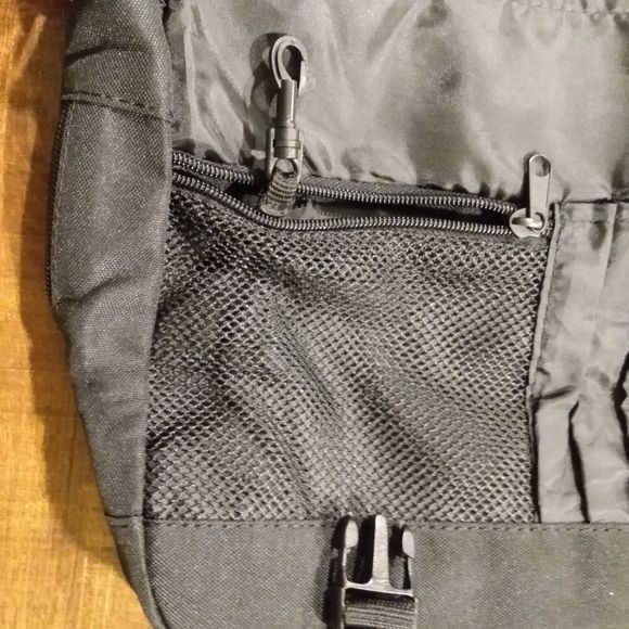 Port & Company Basic Expandable Briefcase Luggage Bag Black - Picture 10 of 13